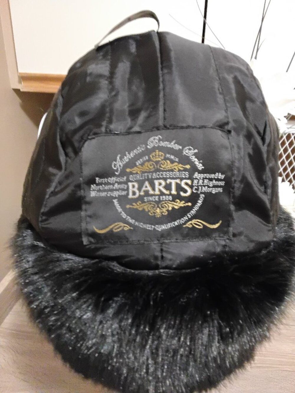 Barks winter waterproof  hat one size excellent condition  beautiful color